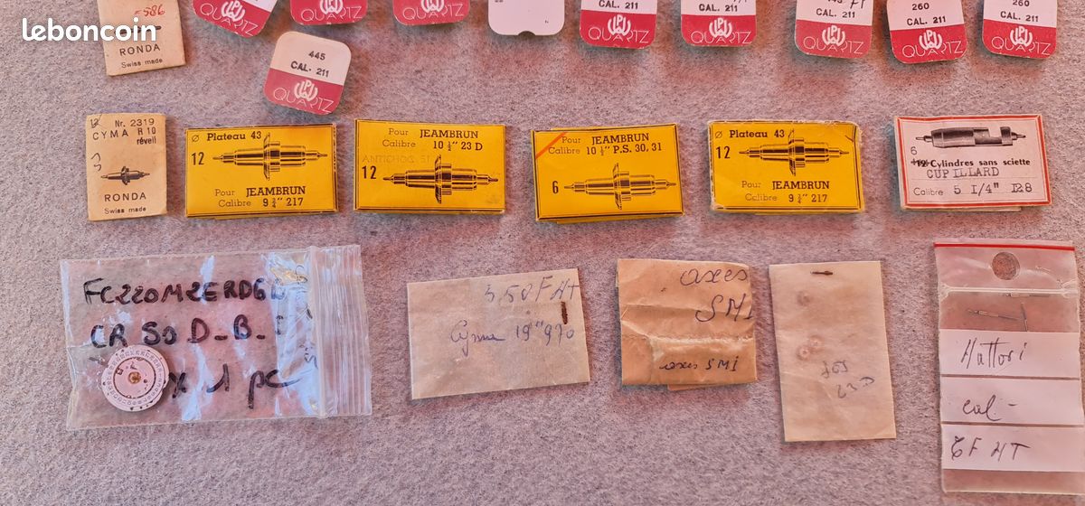 Lot pieces detachees montres horloges (image 5)