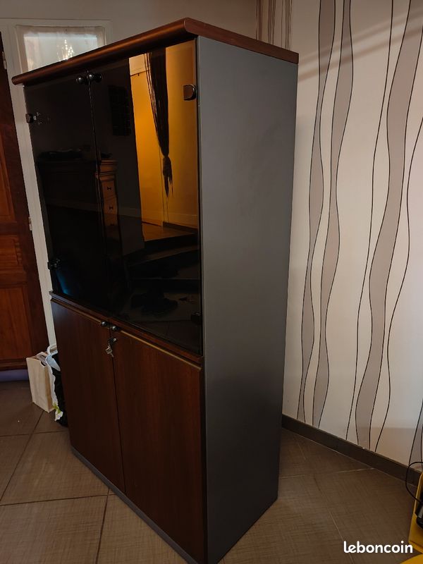 Armoire de bureau vitrée (image 2)