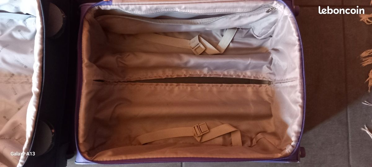 Lot de 2 valises Delsey tissu (image 8)
