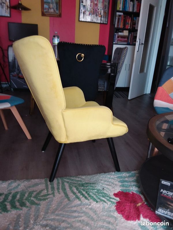 Fauteuil jaune (image 2)