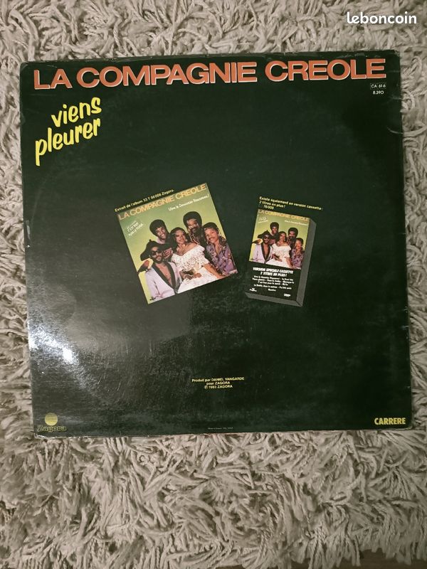 Vinyle la compagnie créole viens pleurer (image 2)