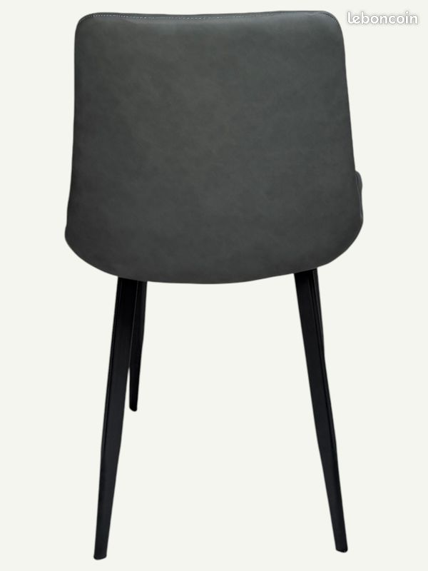 Chaise KURO grise – Élégance et simplicité – 29 (image 4)