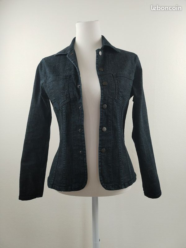 Veste Denim Ober vintage . Taille L (image 6)