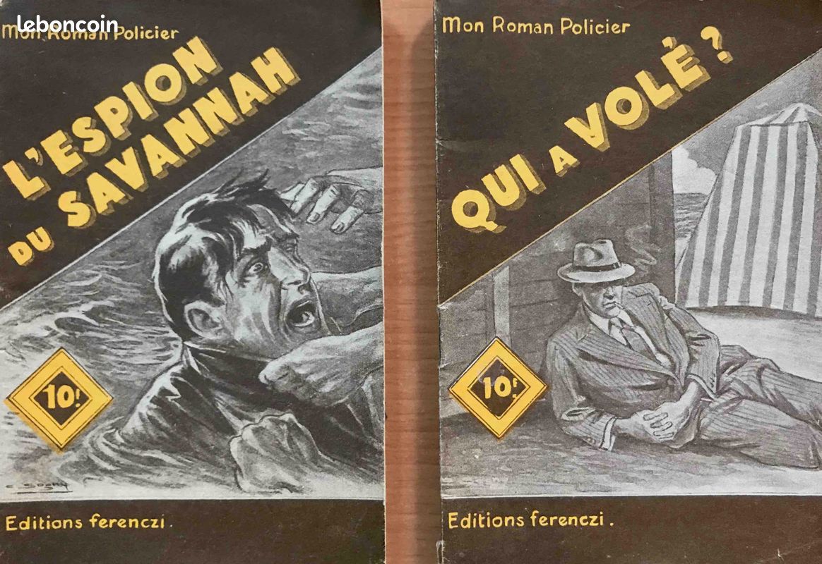 📚 Mon Roman Policier (mini récits) N°154 au N°174 (Ferenczi 1951) (image 4)