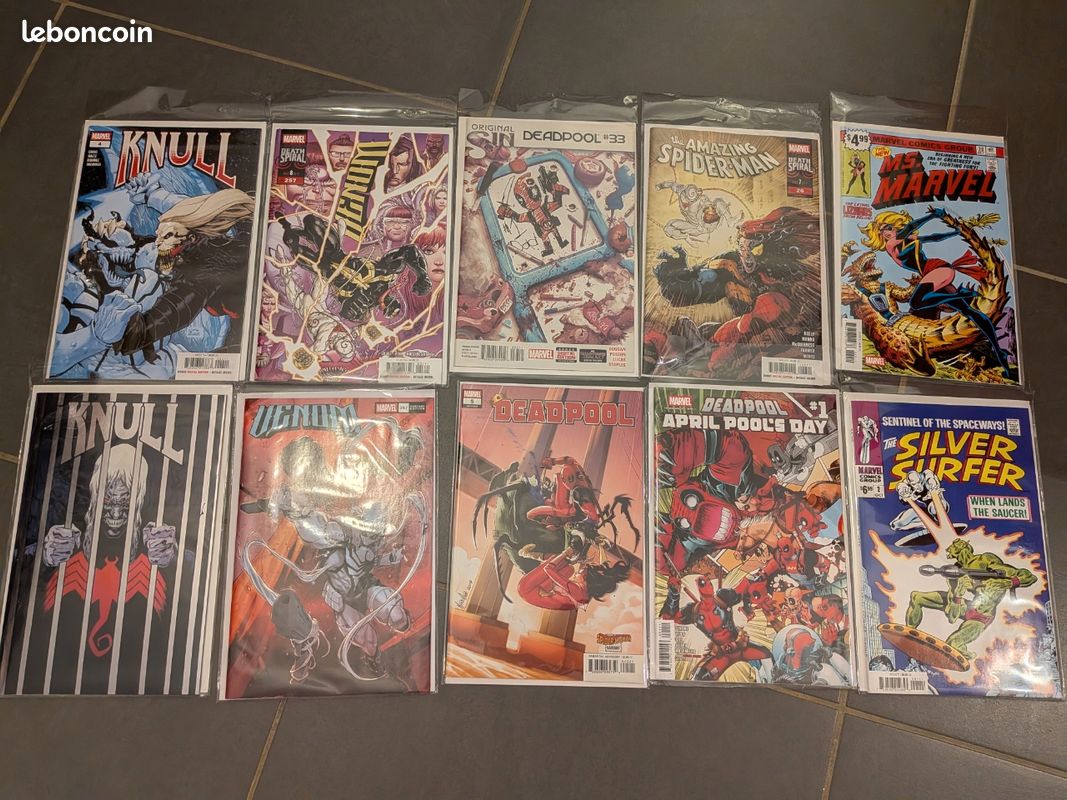 Lot de 10 comics Marvel (image 1)