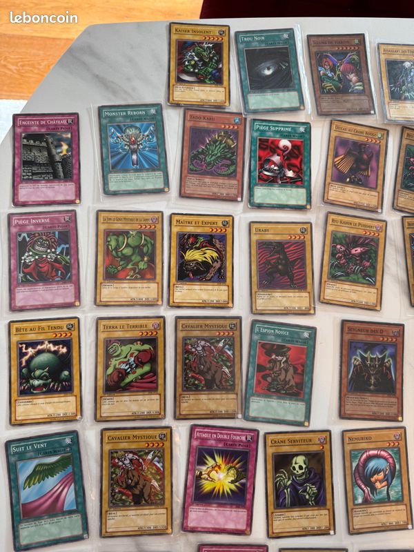Lot 97 cartes Yu-Gi-Oh françaises 1ère édition — dont Dragon Blanc, Sœurs de Harpie, Monster Reborn (image 15)
