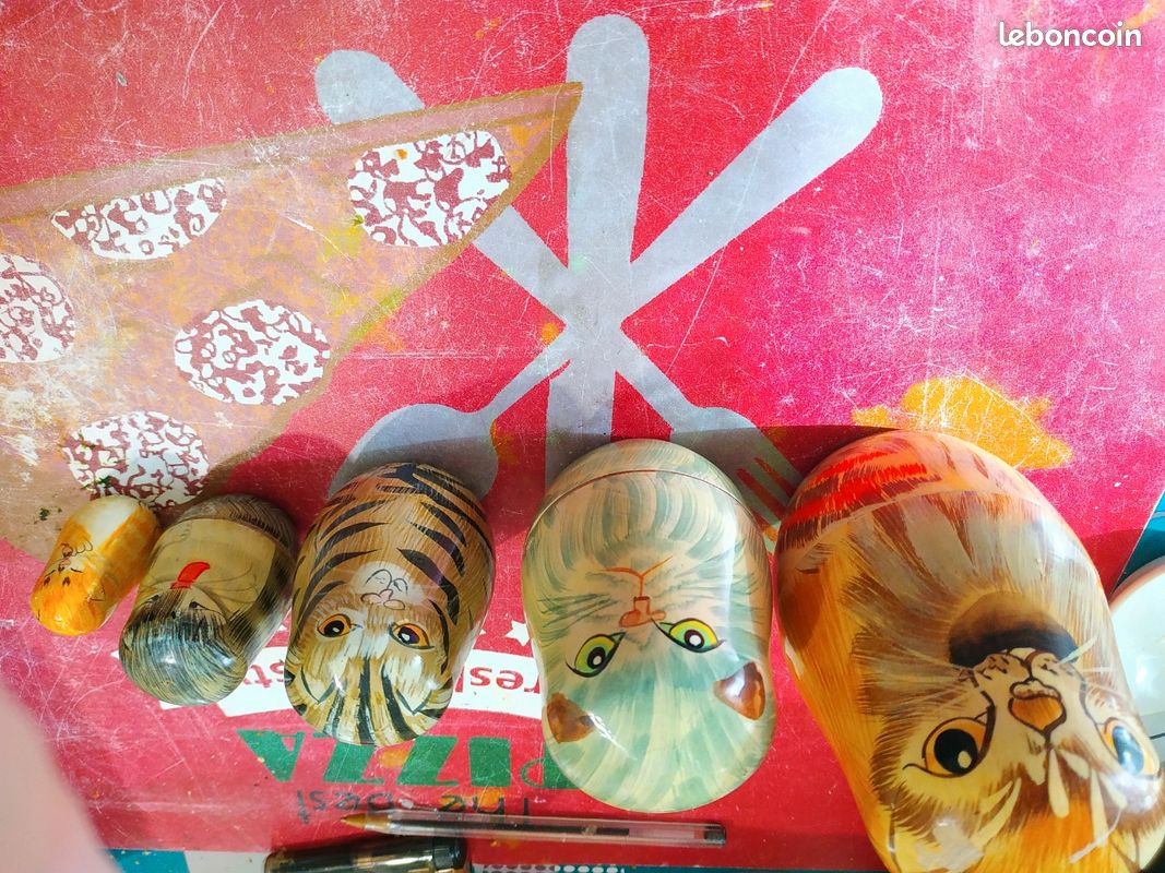 Poupee russse chat (image 1)