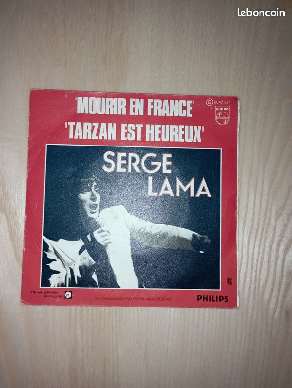 Vinyles 45 tours Michel Polnareff, Serge LAMA, Ennio Morricone (image 2)
