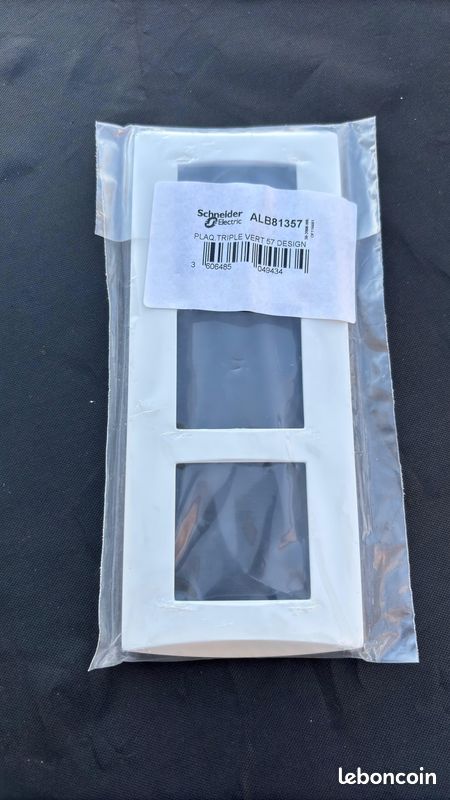 Plaque De Bouton Schneider Alombard 84419 – Bleu Transparent Pour Alvais Évolution