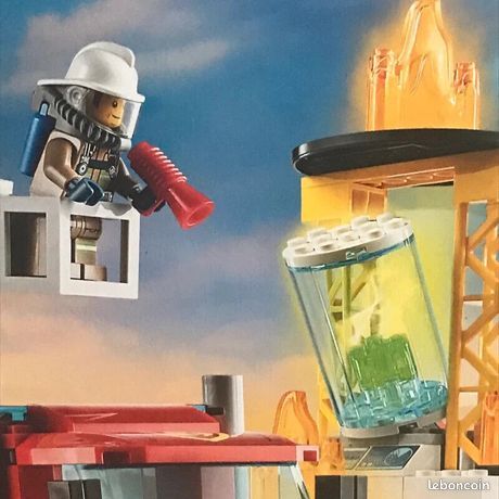 Lego City Rèf 60282 Les pompiers : Grande boîte construction Neuve Cadeau (image 5)