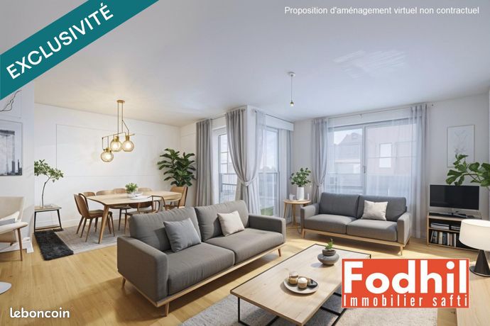 Appartement 4 pièces 95 m²