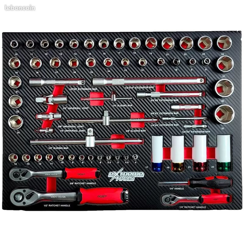 Servante d'atelier 7/5 outillés Extreme Tools (image 3)