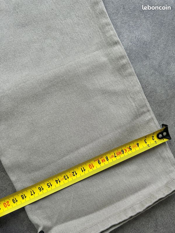 Chino Indochino slim fit beige neuf avec étiquette taille 30 us 40 fr pantalon homme (image 7)