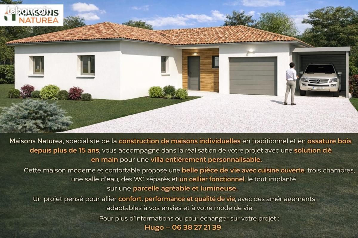Maison 6 pièces 90 m² · à Mollans-sur-Ouvèze · 90 m² · 234 000 €
