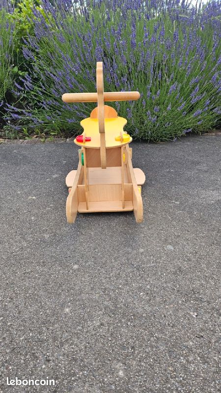 Cheval à bascule en bois (image 3)