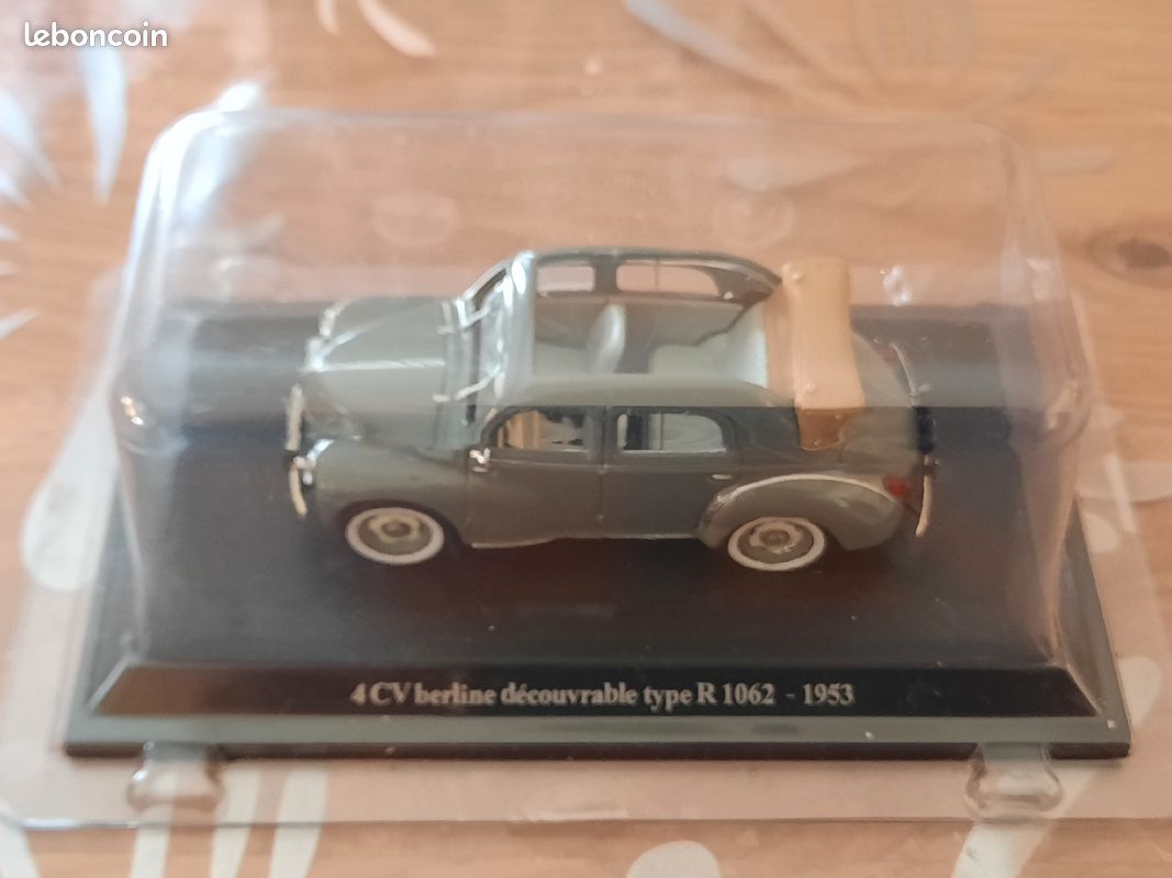 Renault 4cv berline decouvrable type r 1062 de 1953 - 1/43 (image 9)