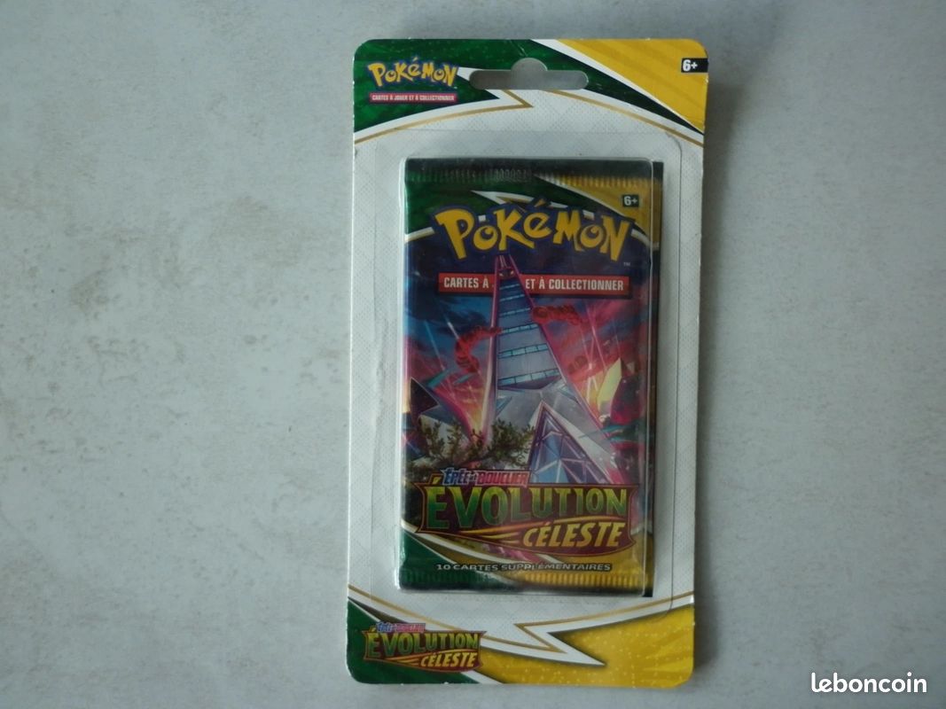Booster sous blister évolution céleste (image 1)