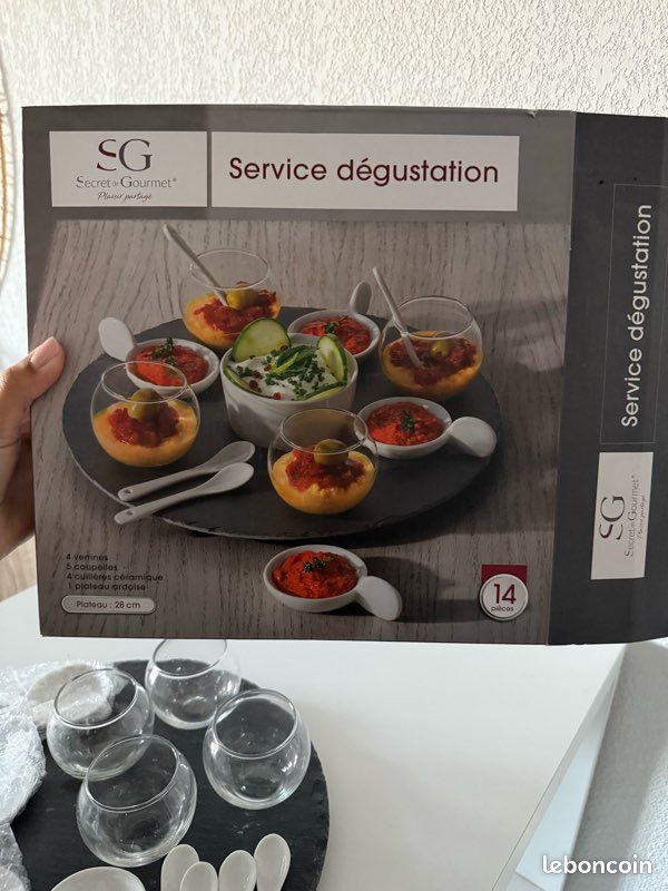 Service dégustation/apéritif neuf (image 9)