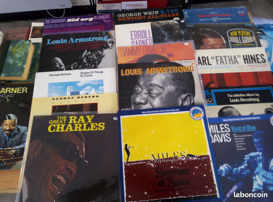 PLUS de 100 vinyles 33t JAZZ, blues, soul. TBE (image 1)