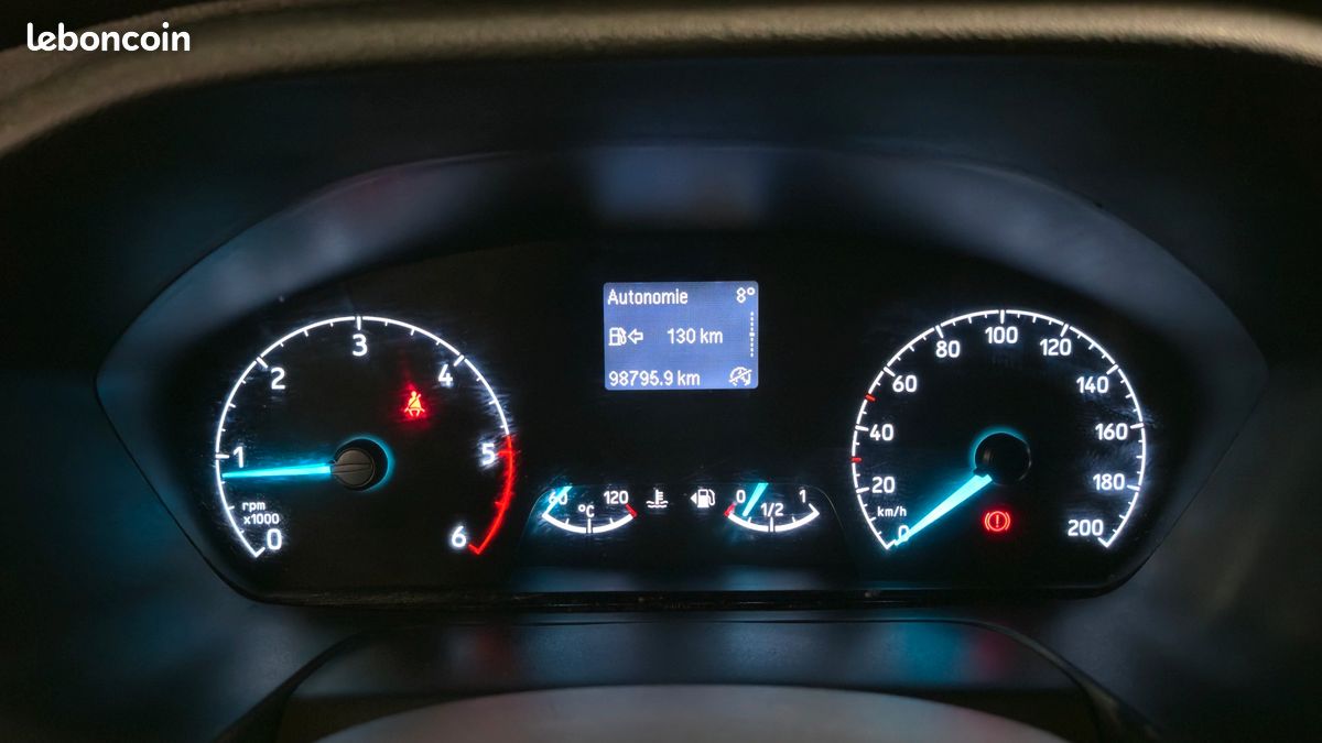 Ford transit custom fourgon 270 2.0 tdci 130 l1h1 court pc-tn limited (image 7)