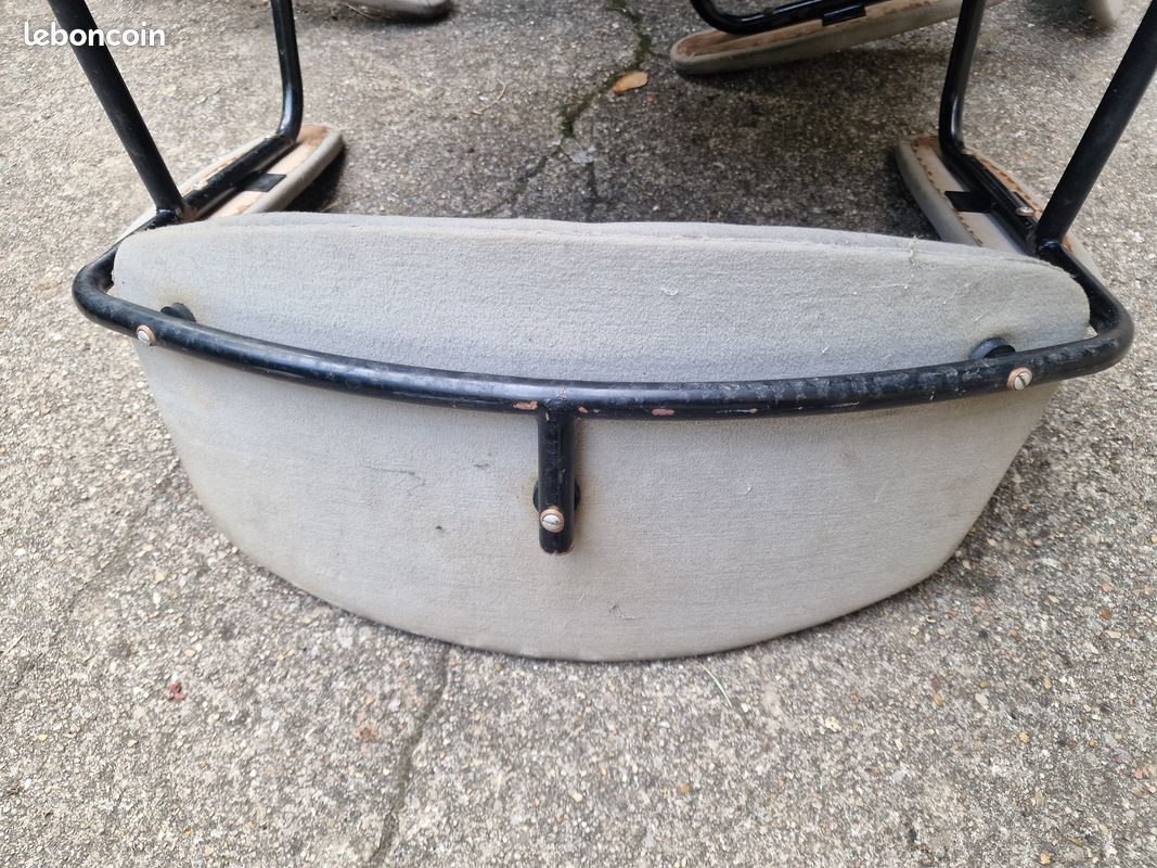 Fauteuil steiner annees 50 a retapisser (image 10)