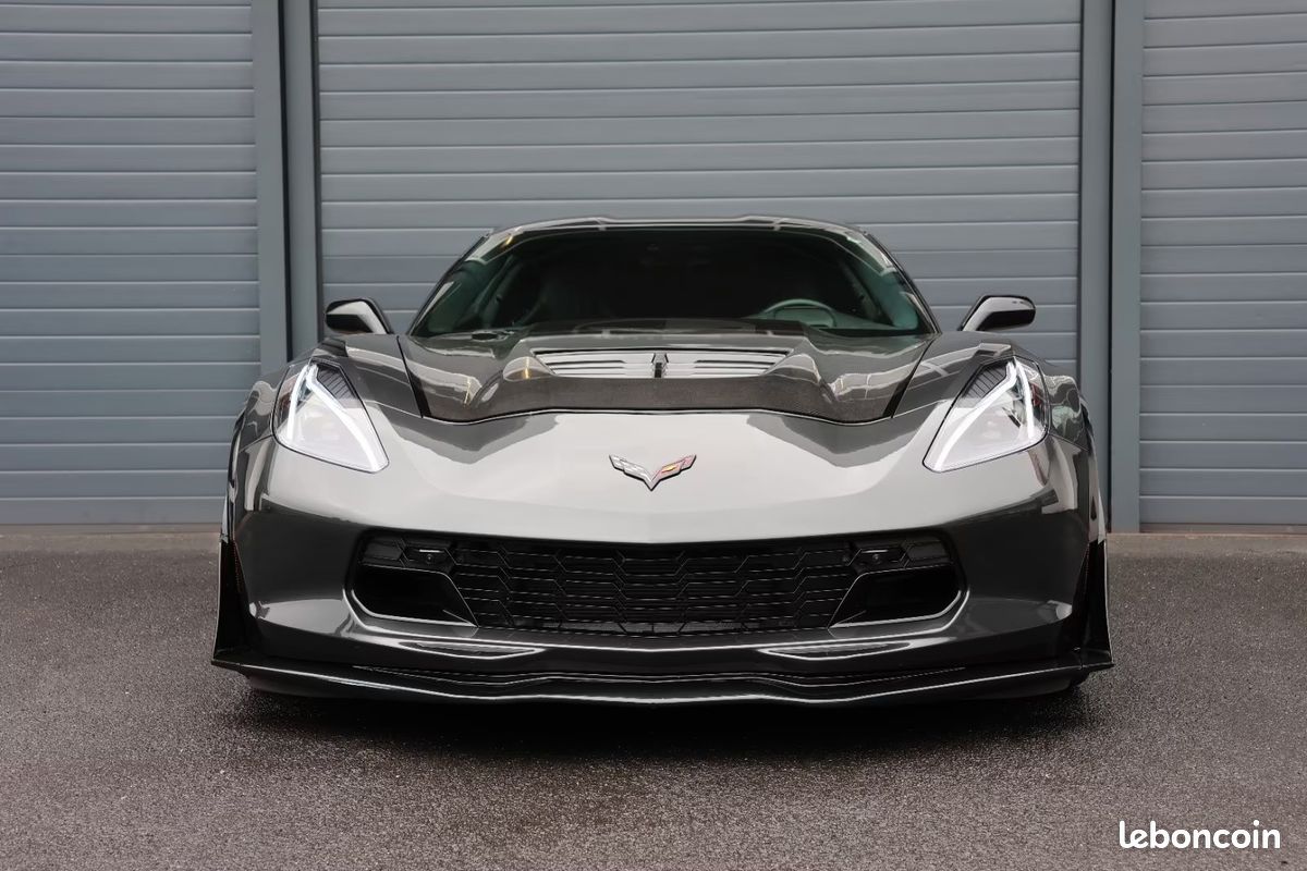 CORVETTE C7 Z06 6.2 V8 659 ch – HUD – Bose – Caméra 360° – Targa Carbone (image 2)