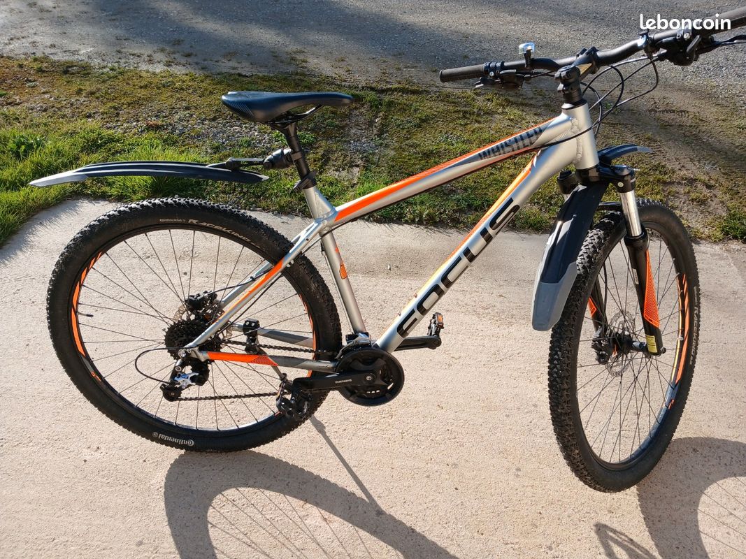 Vélo VTT Homme Focus 29 Pouces - Cadre Carbone Jaune, 20 Vitesses - Occasion Fonctionnel
