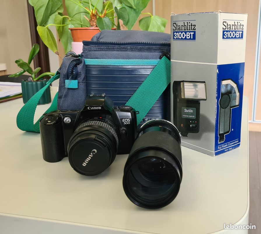 Appariel photo canon eos 500 + objectif tbe a saisir - Photo, audio & vidéo