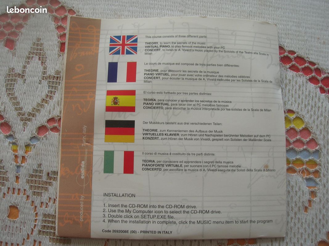 CD : Cours de Musique (image 2)