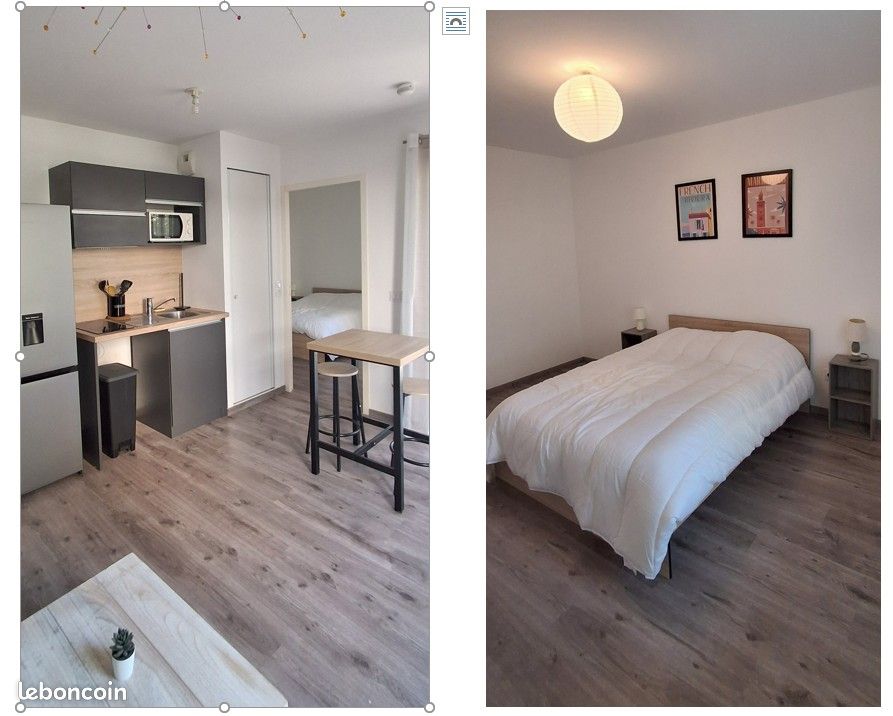 Appartement 2 pièces 37 m² · à Les Ponts-de-Cé · 37 m² · 640 €/mois