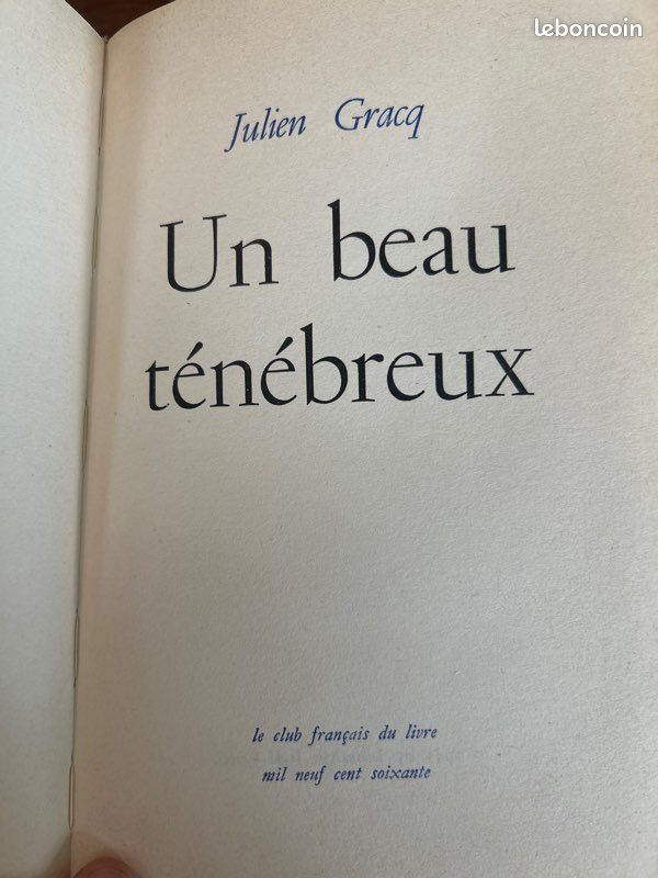 Lots de 8 livres rares de 1961 collection le club français du livre (image 6)