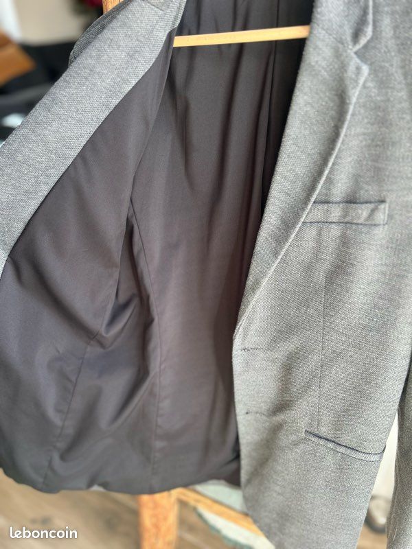 Veste Blazer grise Zara - taille 42 (image 5)