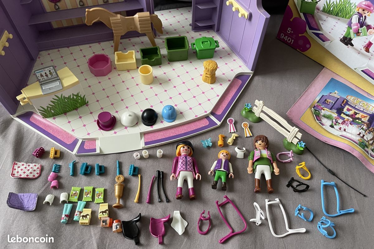 Playmobil Boutique D'équitation 9401 - Set Complet équestre