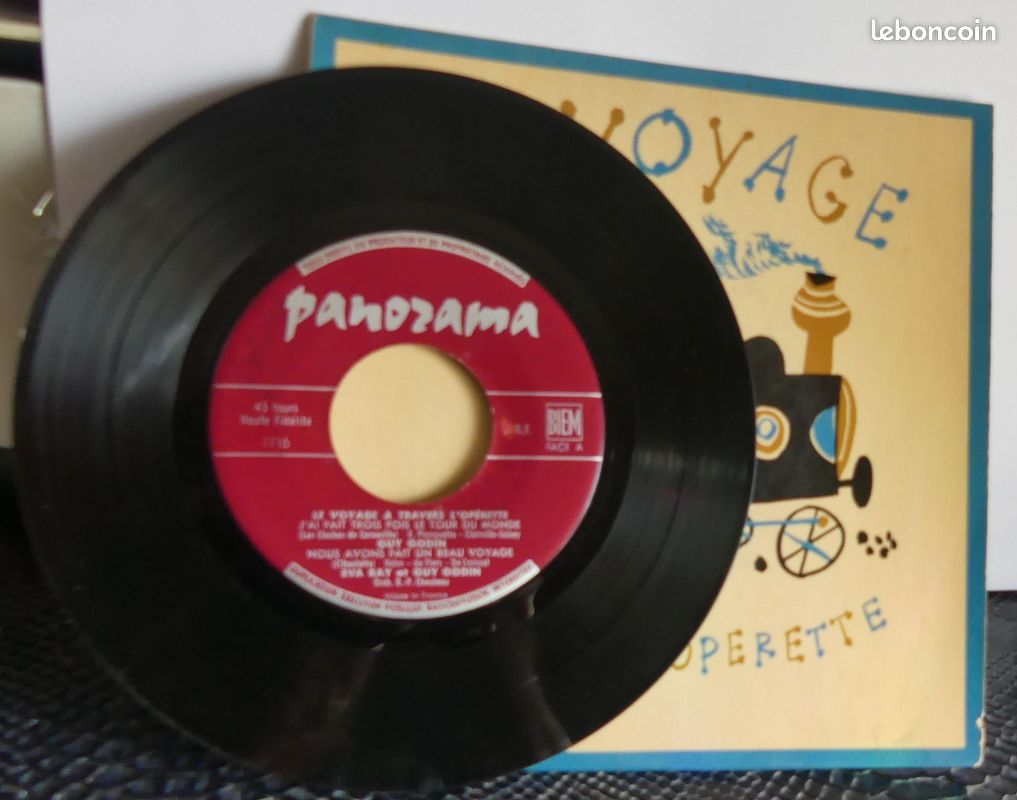 Vinyle 45 tours Eva Ray (image 2)