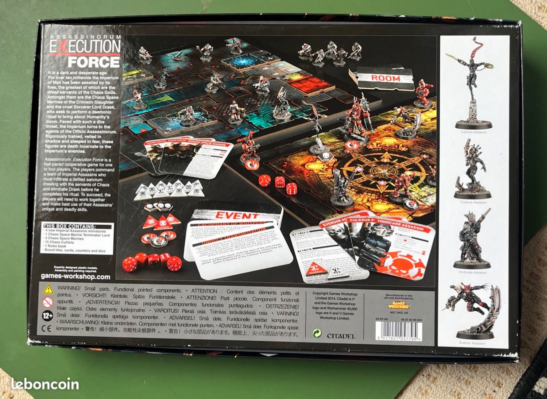 Warhammer 40000 - Assassinorum Execution Force - 2014 - Scellé - VF/EN