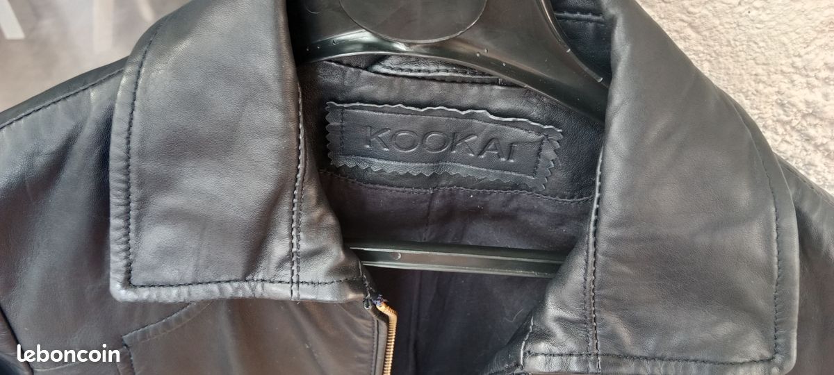 Blouson cuir Kookaî (image 3)