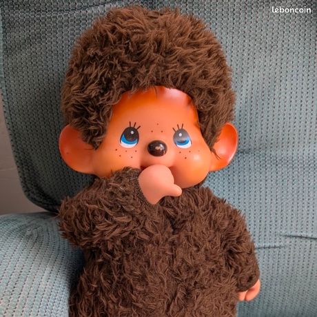 Peluche Vintage Ajena Kiki Sekiguchi – Grande Taille 45 Cm – Superbe état