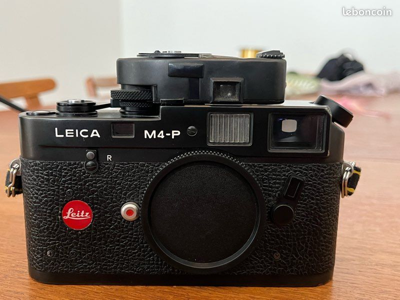 Leica M4-P + Leicameter Noir - Télémétrique 35mm - Années 80 - Fabriqué Au Canada