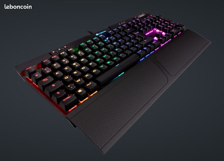 Clavier CORSAIRE K70 RGB MK.2 RAPIDFIRE (image 1)