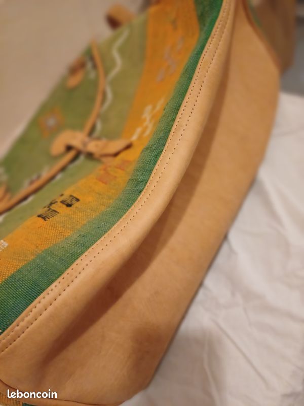 Sac voyage cuir (image 3)