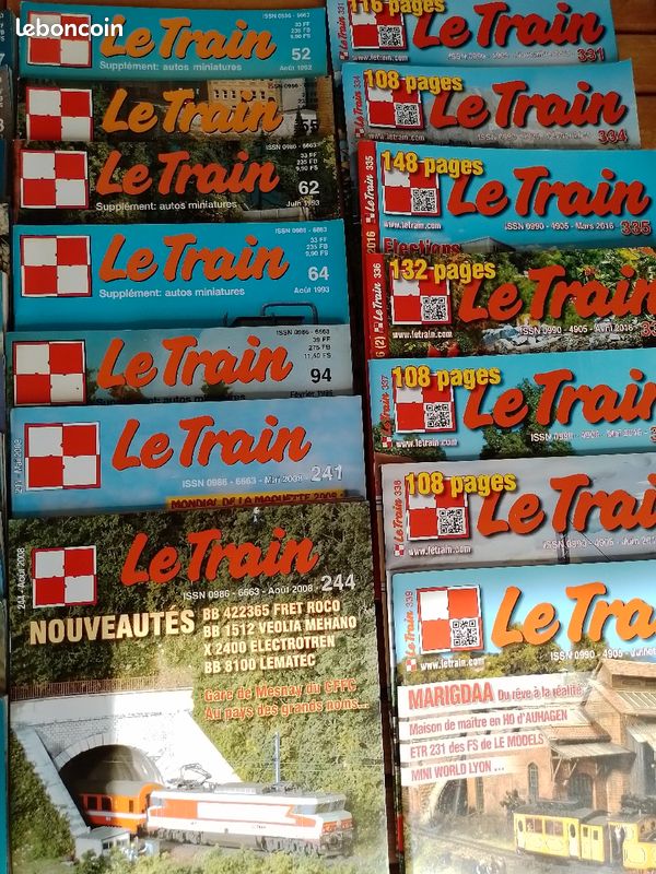 Revues Le Train 53 numeros (image 3)
