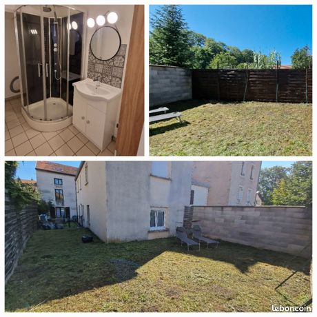 Champigneulles F3 meublée avec jardin