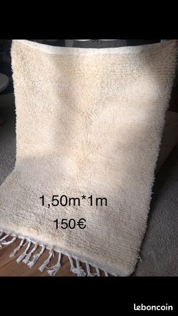 BRÖNDEN Tapis, poils ras, fait main beige, 200x300 cm - IKEA