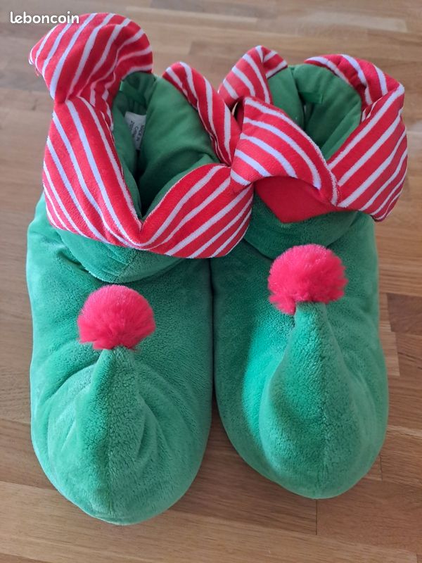 Pantoufles/chaussons lutins P42 TBE Chaussures