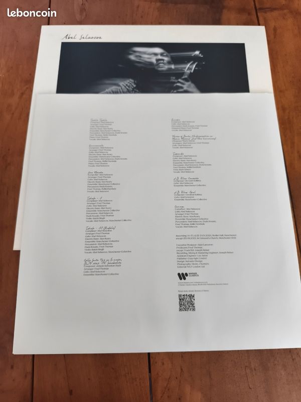 Vinyle violoncelle, musique contemporaine, Abel Selascoe, album Hymns of Bantu (image 5)