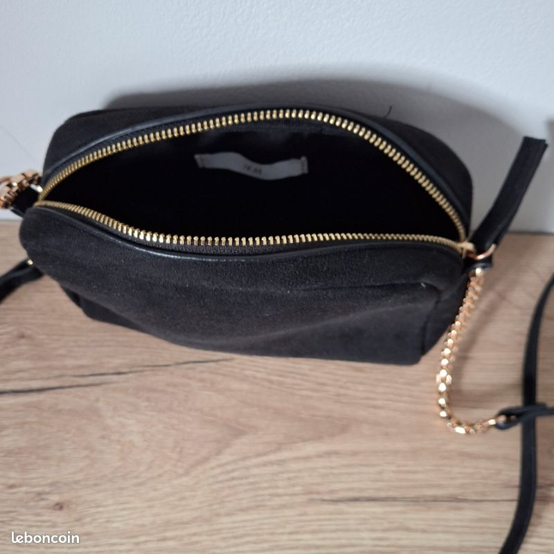 Sac à main bandoulière noir tbe (image 6)