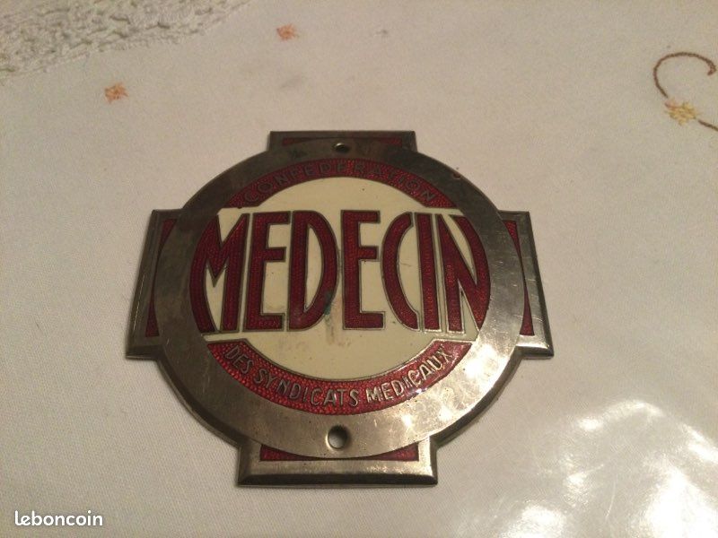 Plaque médecin (image 1)