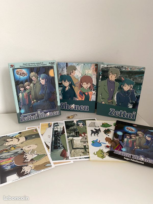 DVD Zettai Shonen Coffret 2 complet goodies edition limité collector anime japaon (image 2)