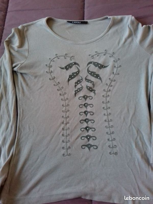 Tee shirt manche longue (image 1)