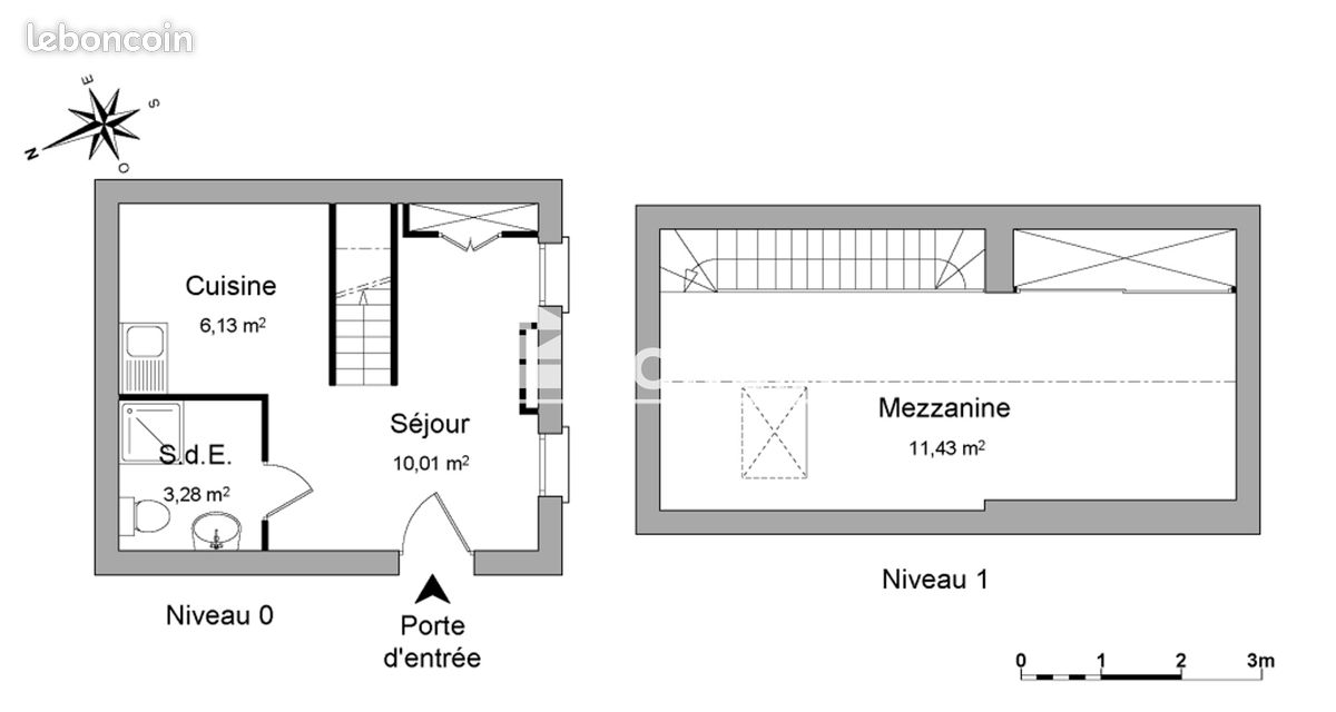 Appartement 1 pièce 31 m² · à Saint-Péray · 31 m² · 405 €/mois